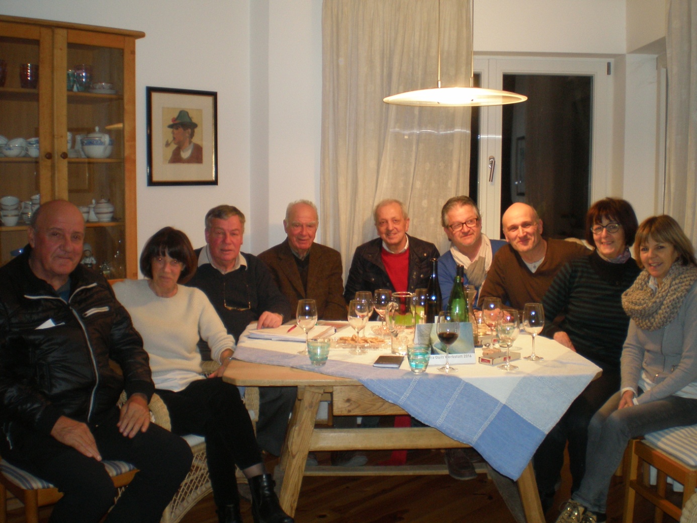 Bruder Fischnaller zu Besuch bei den Friedensbrücken