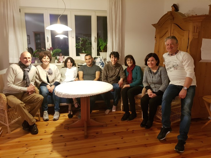 Treffen mit Projektkoordinator Mousa Abu Maria aus Palästina